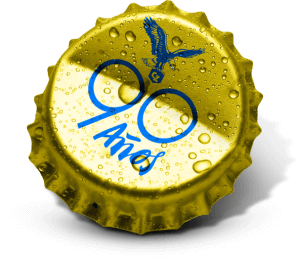 Chapa edicion especial 90 aniversario cerveza zulia